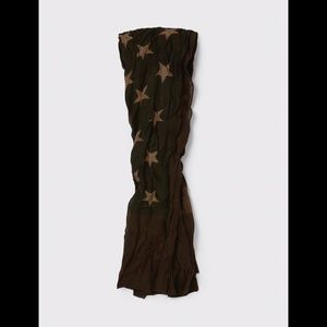 John Varvatos Collection American Flag Scarf